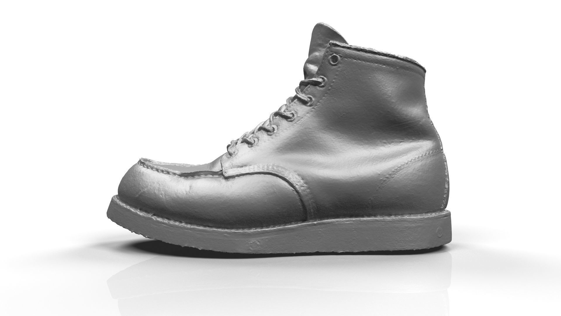 Redwing boots scan 3D model_3