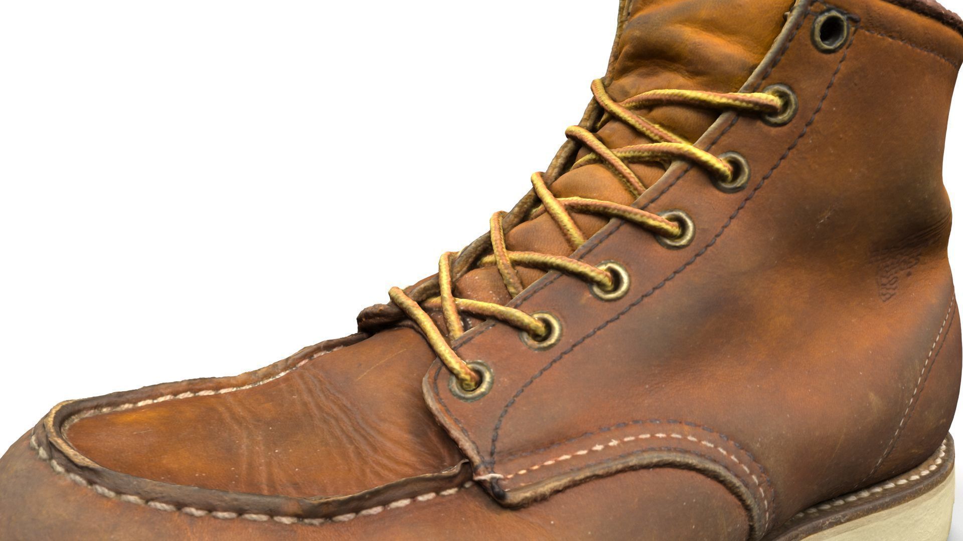 Redwing boots scan 3D model_10