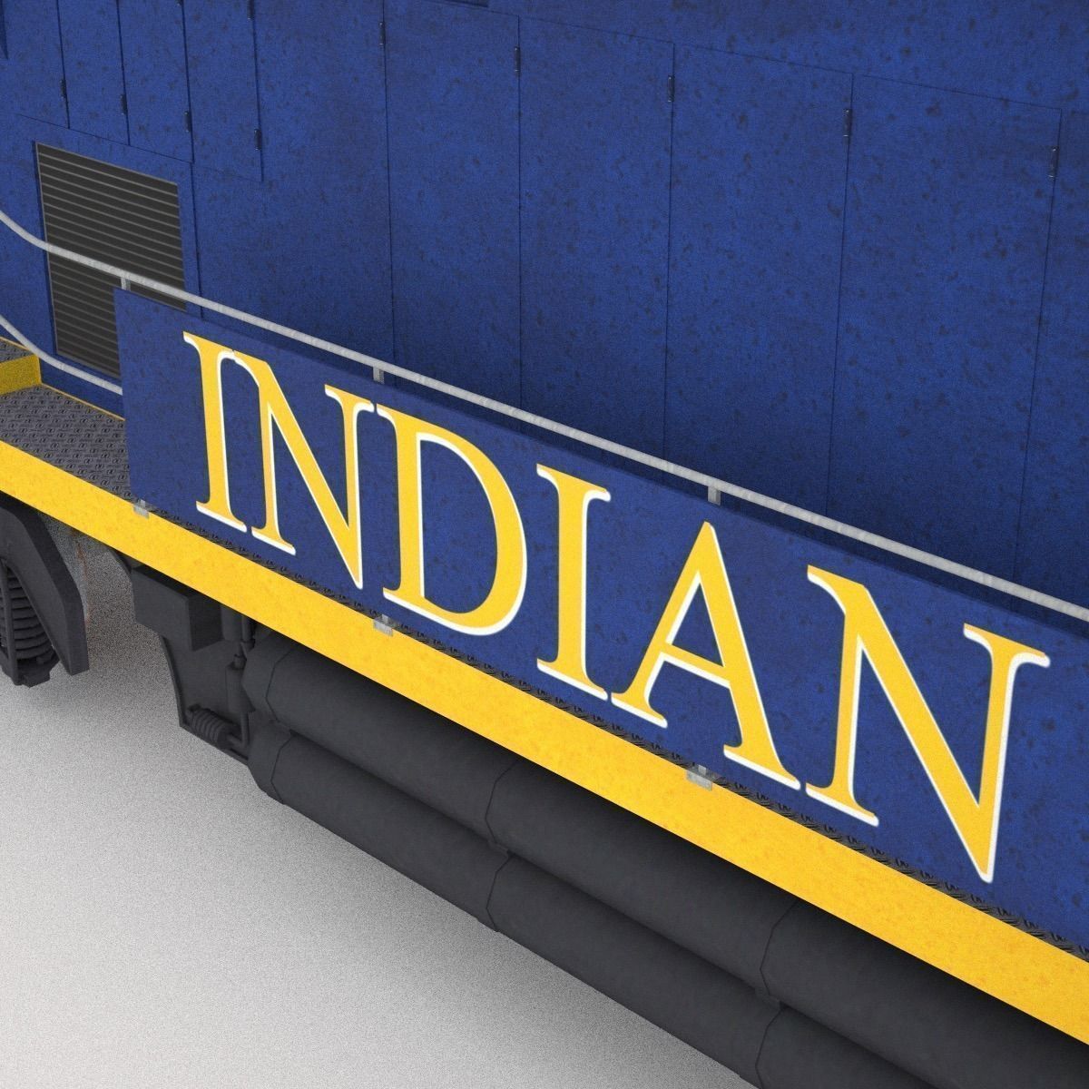 The Indian Pacific 3D model_7