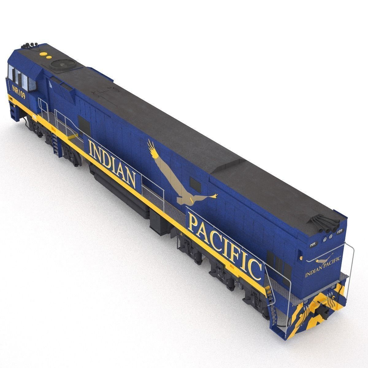 The Indian Pacific 3D model_2