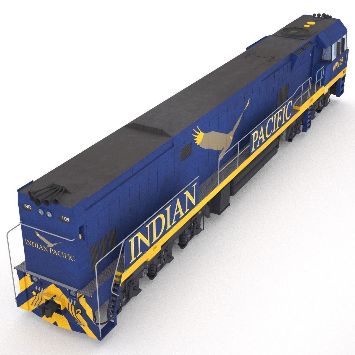 The Indian Pacific 3D model_3
