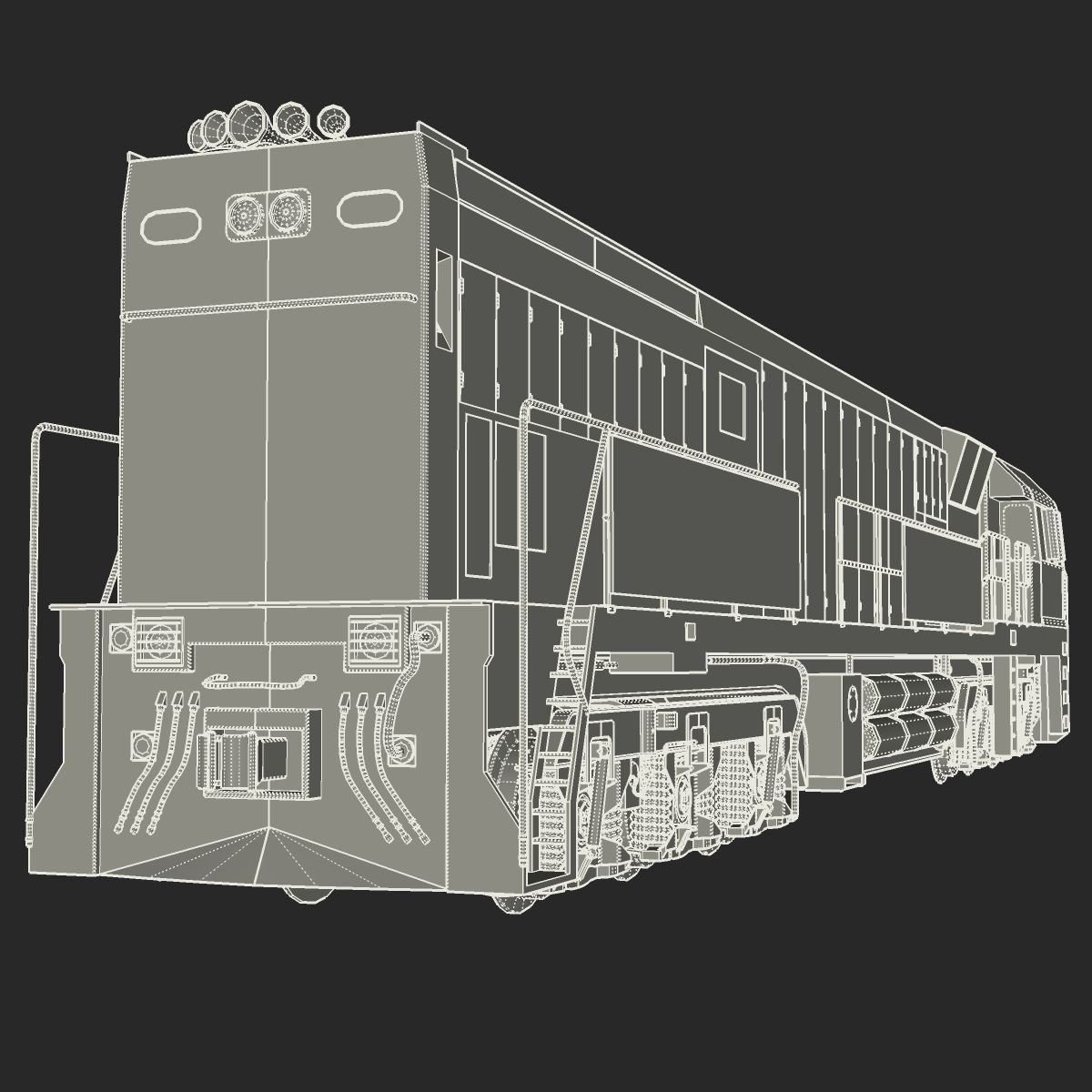 The Indian Pacific 3D model_14