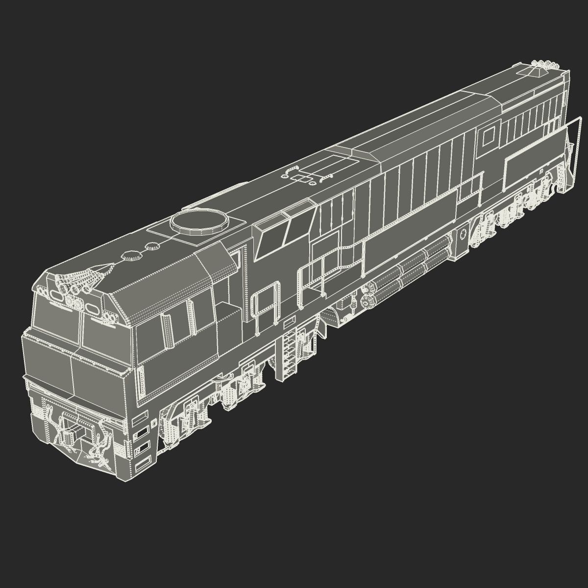 The Indian Pacific 3D model_9