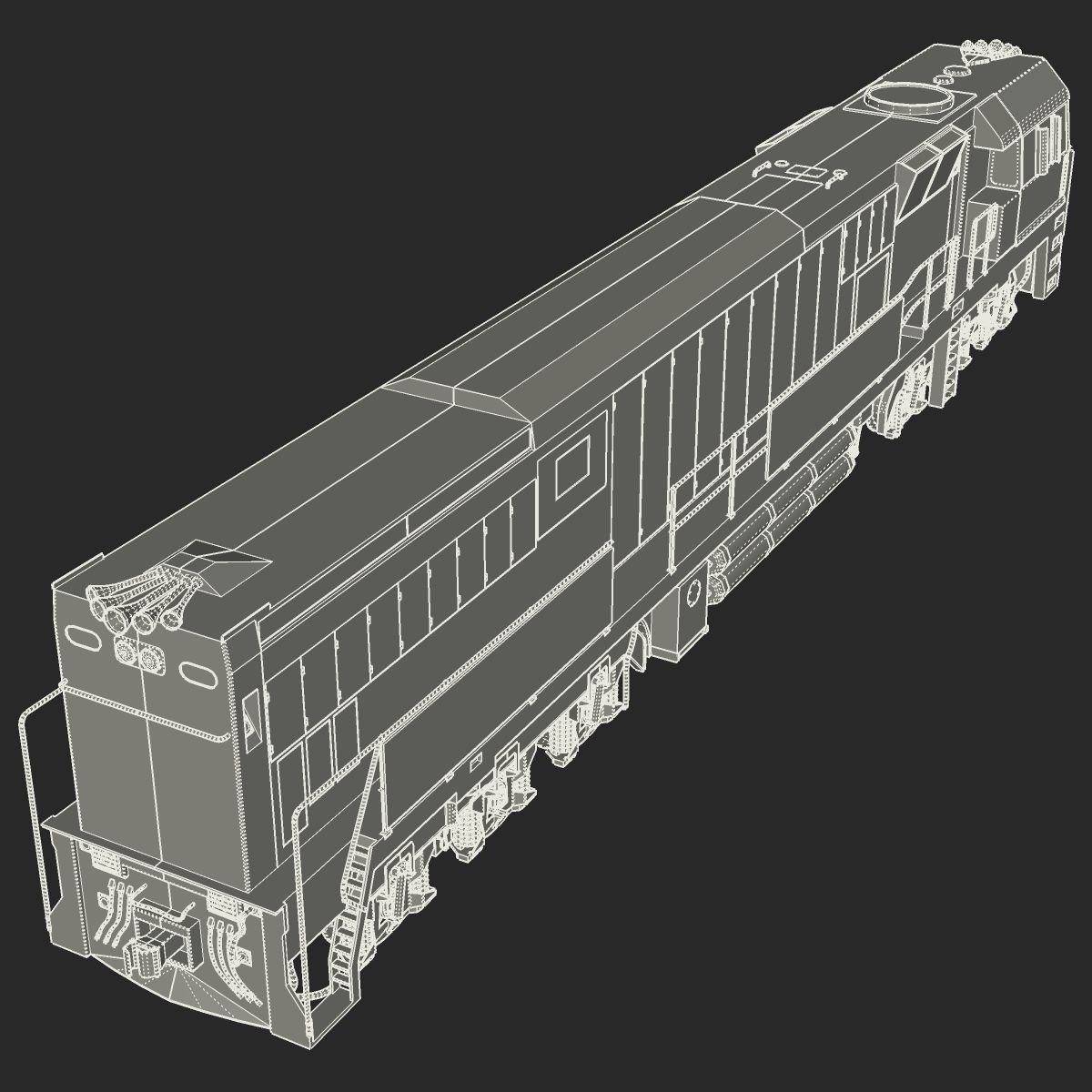 The Indian Pacific 3D model_12