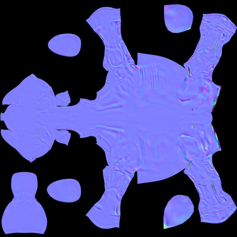 Realtime Horse Free low-poly 3D model_6