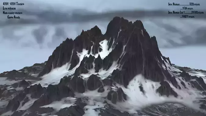 snow mountain  
