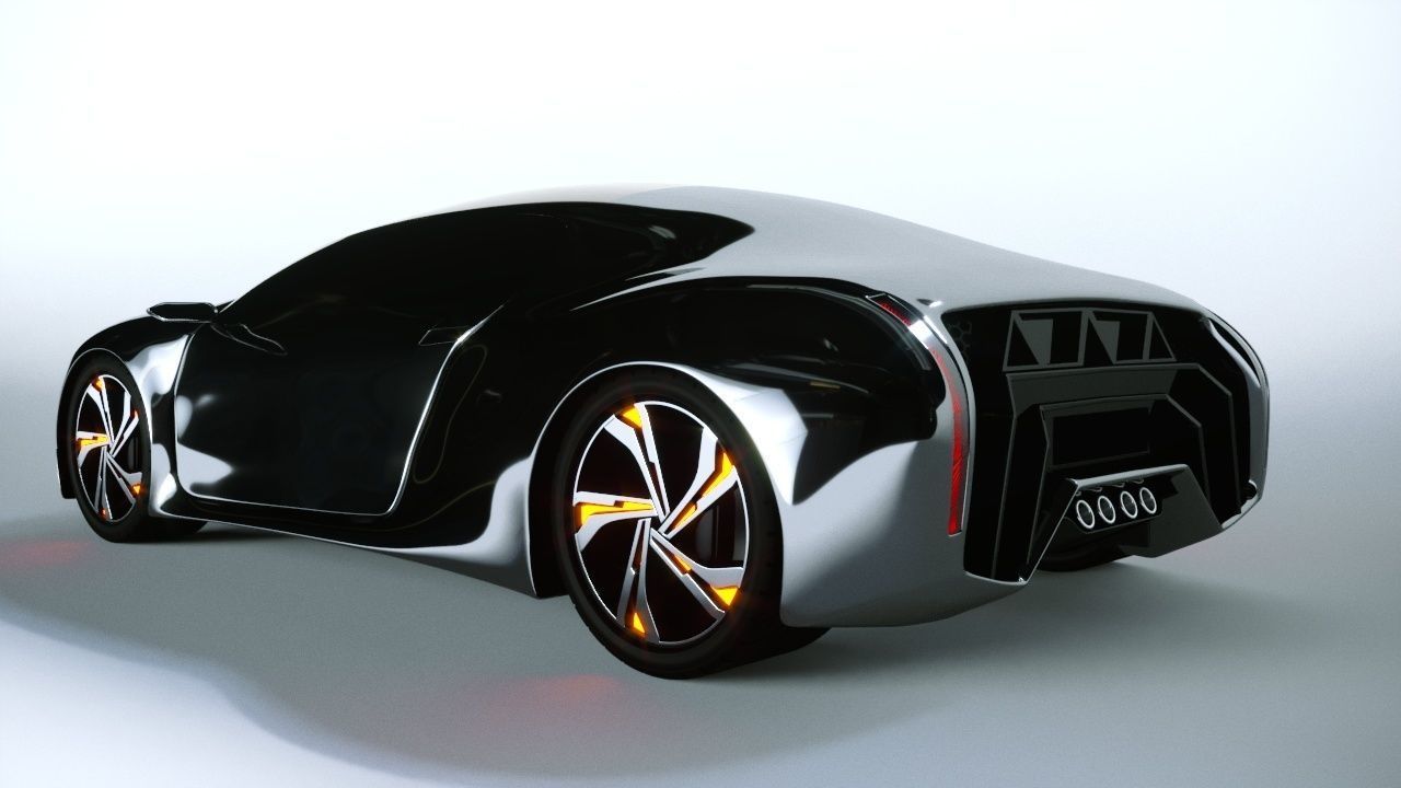 Supercar 3D model_6
