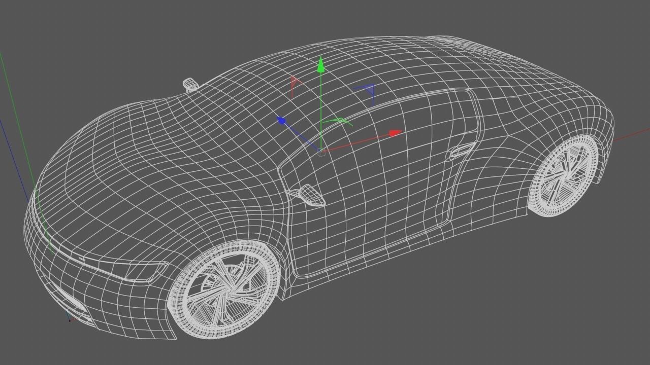 Supercar 3D model_10