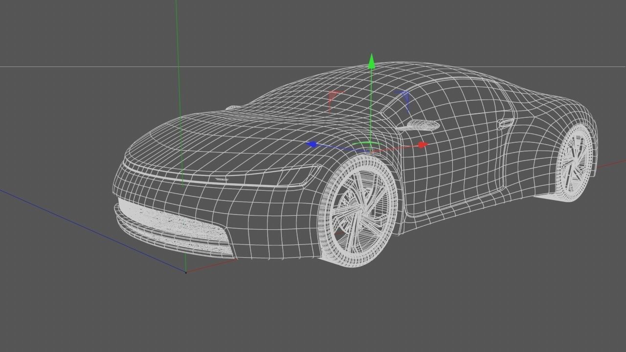 Supercar 3D model_9