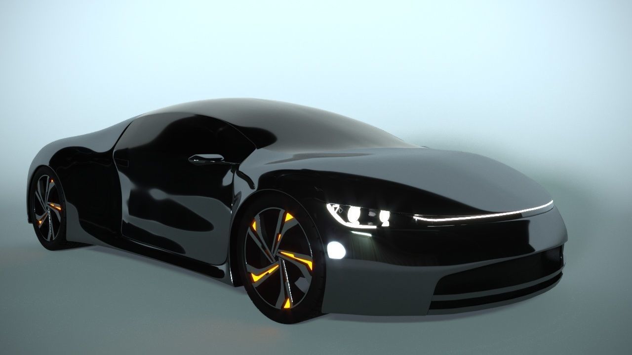 Supercar 3D model_7
