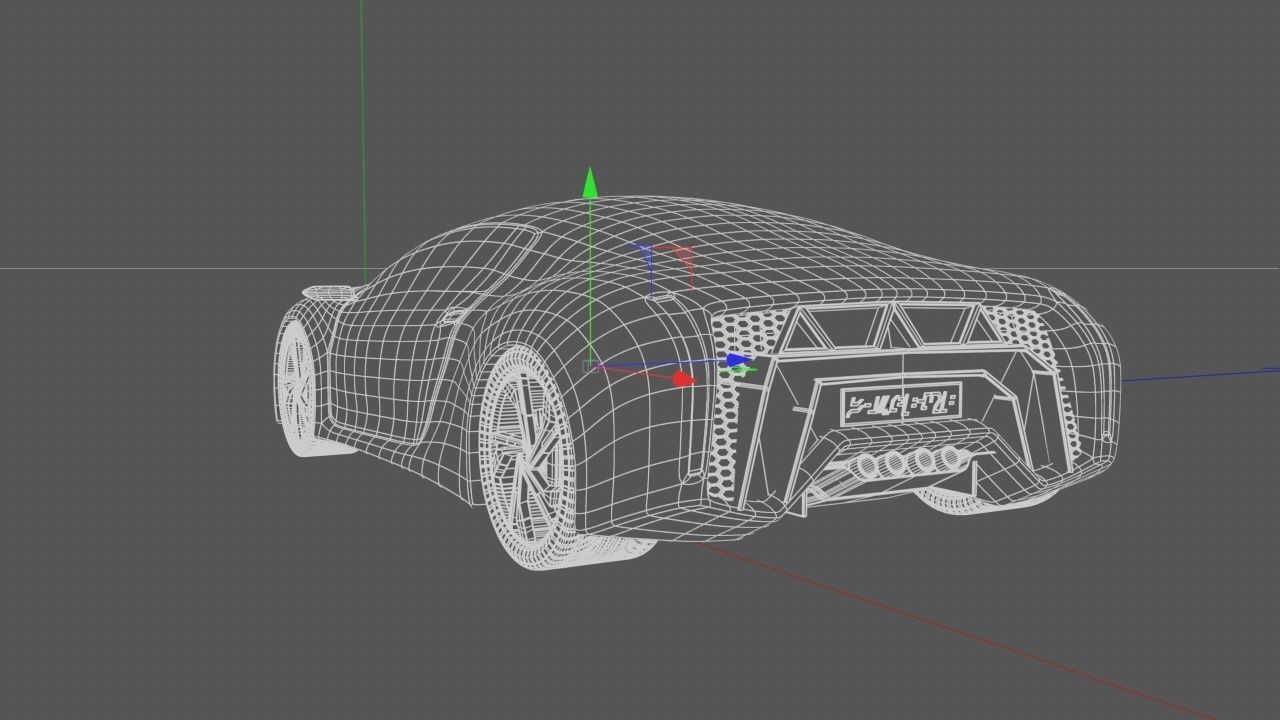 Supercar 3D model_11