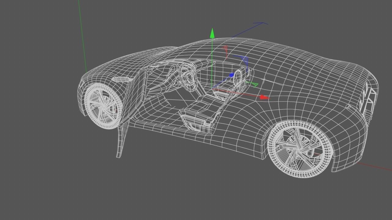 Supercar 3D model_12