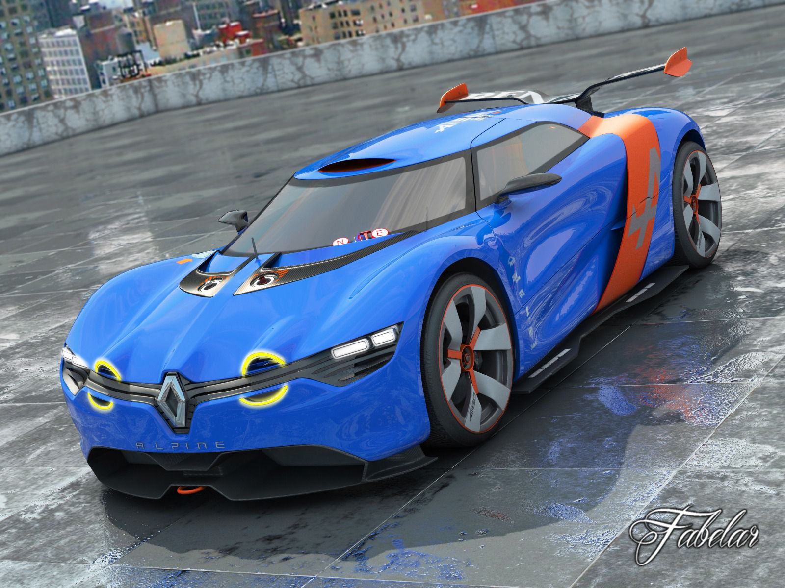 Renault concept vol 3 3D model_3