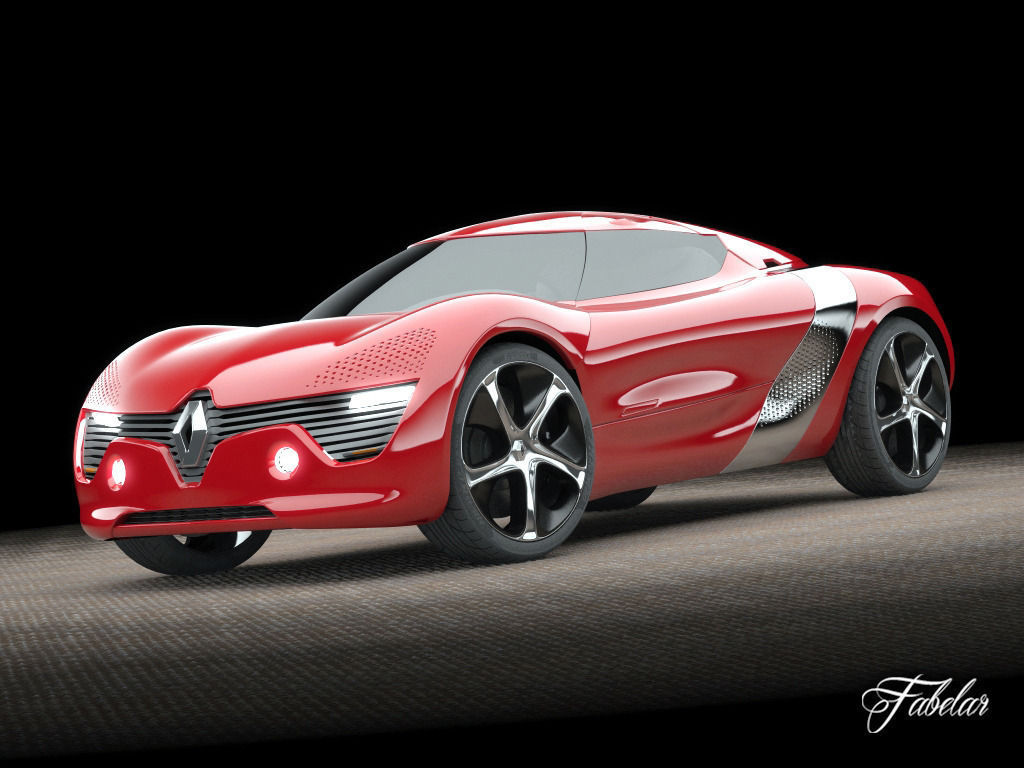 Renault concept vol 3 3D model_13
