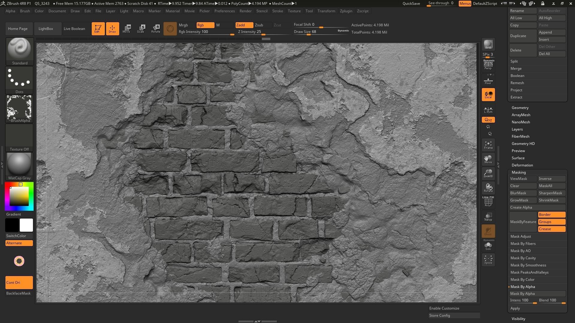 Brick wall material generators Texture_1