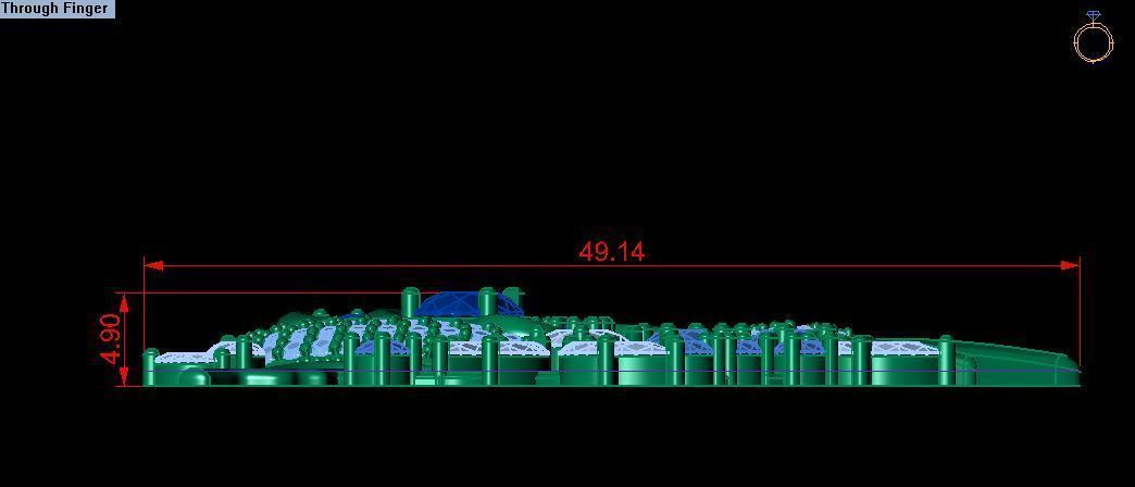 brooch bird 3D print model_5