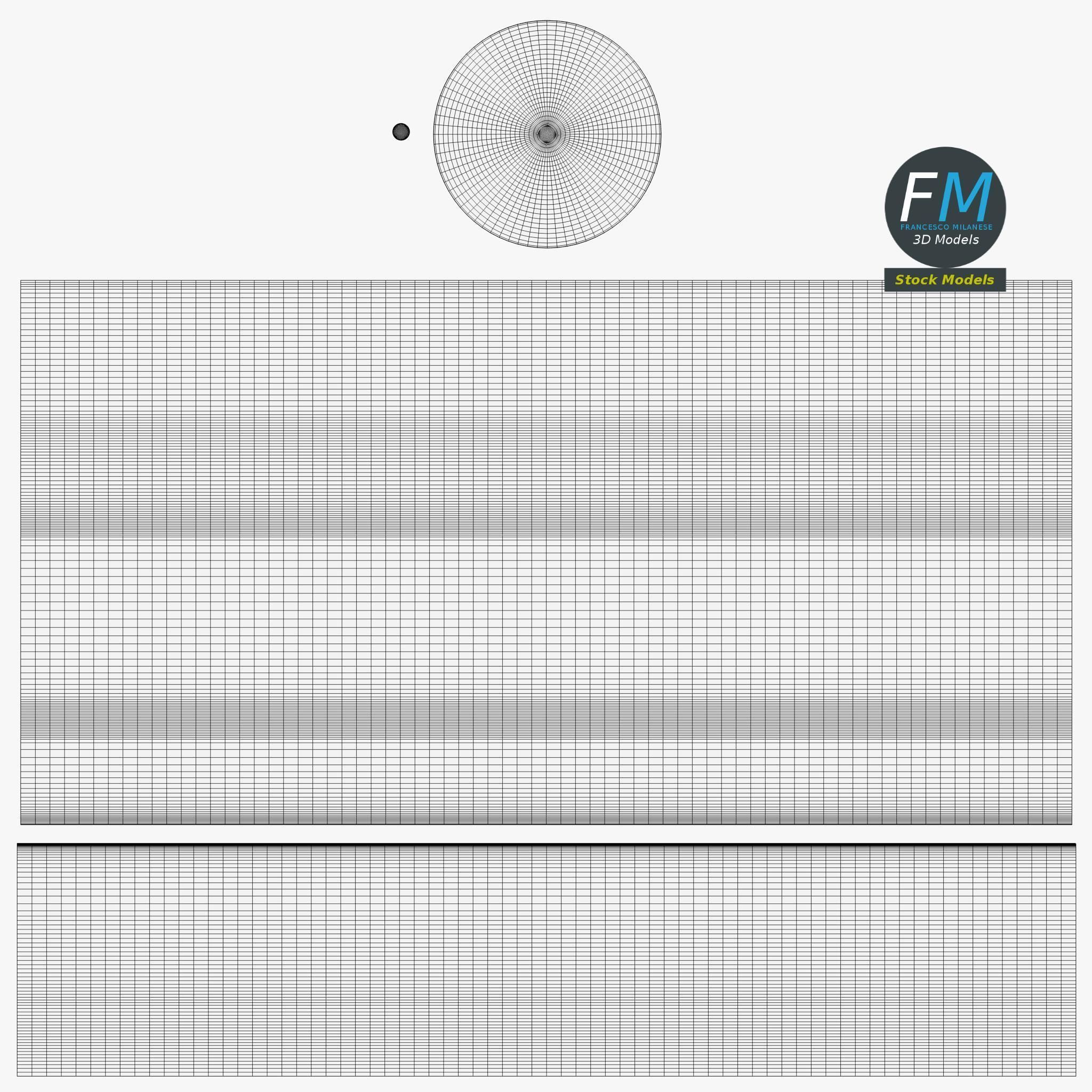 Cocktail with olives 3D model_11