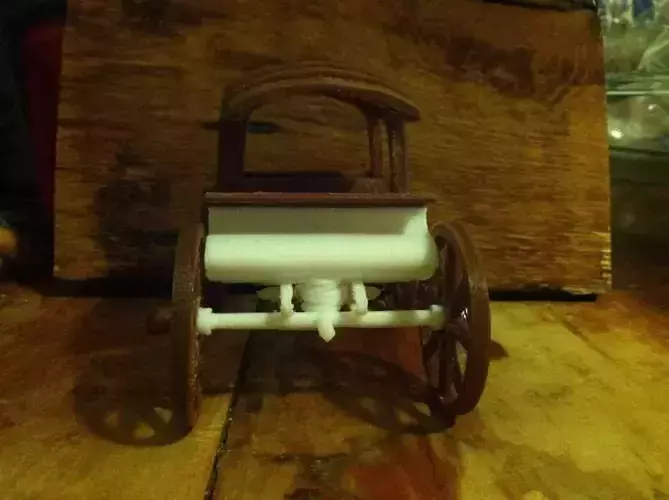 Western Style Wagon 3D print model