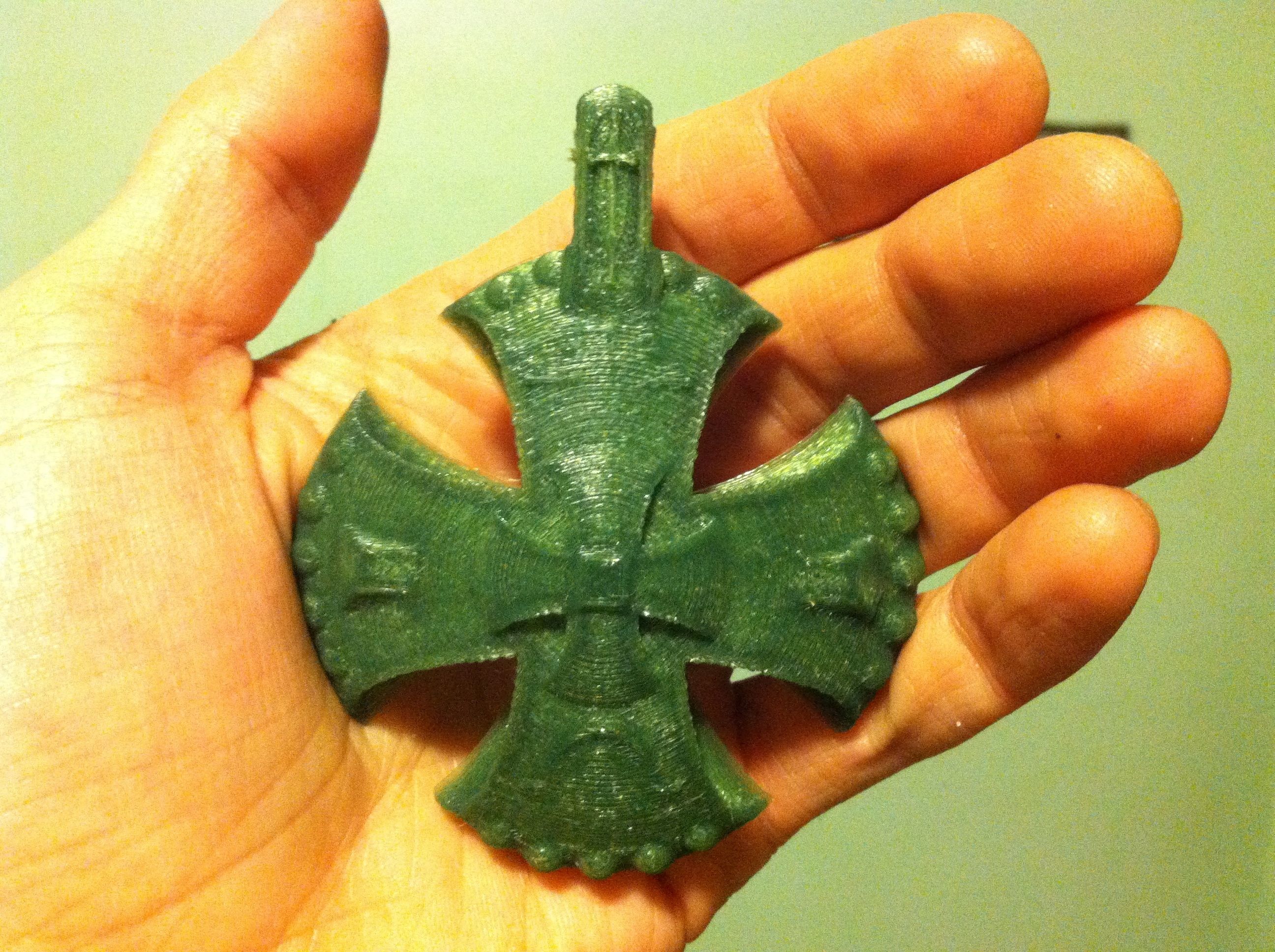 Equillateral Cross 3D print model_1