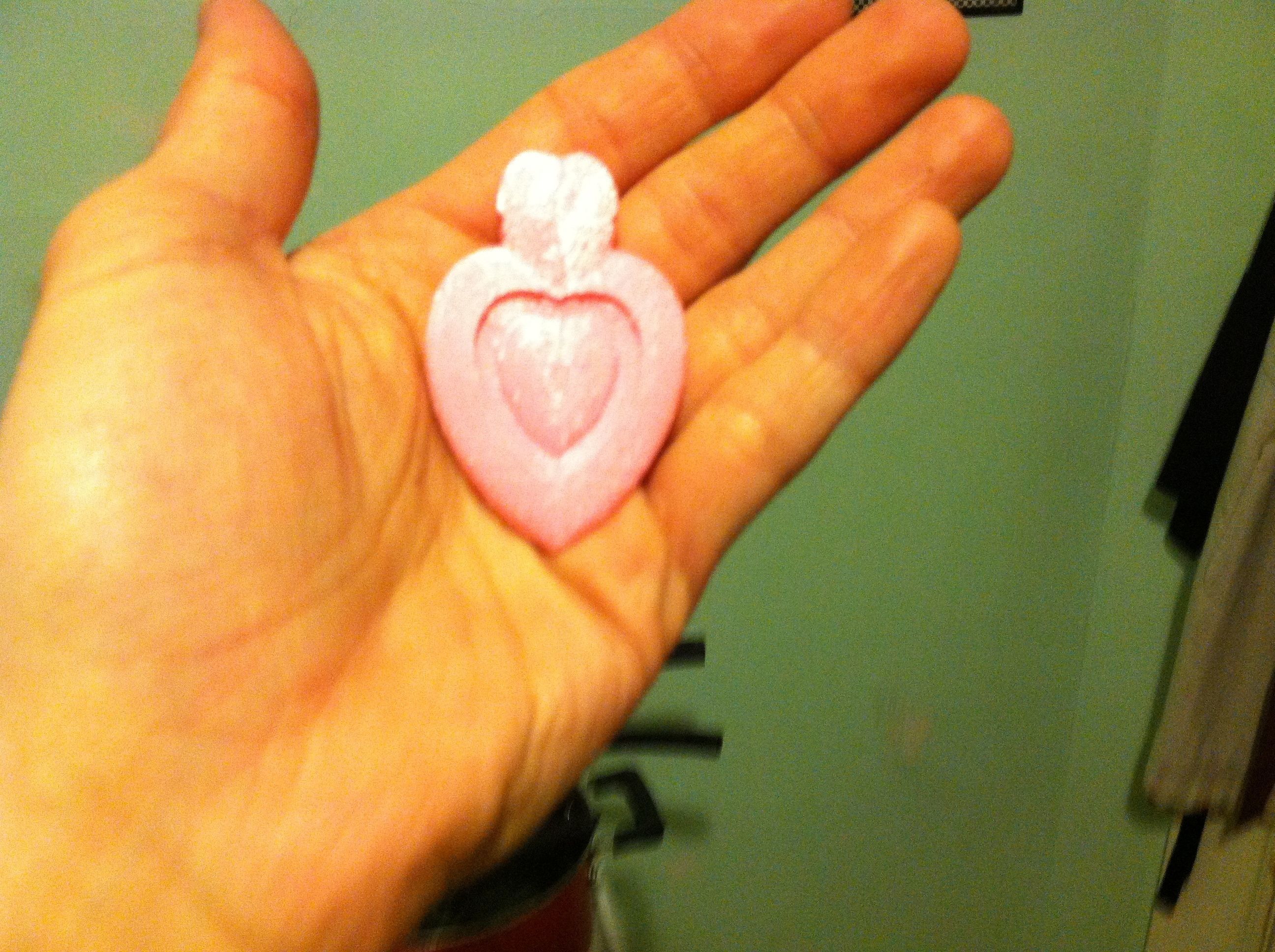 Heart Pendant Free 3D print model_1