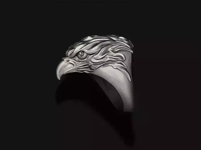 Eagle ring 3D print model