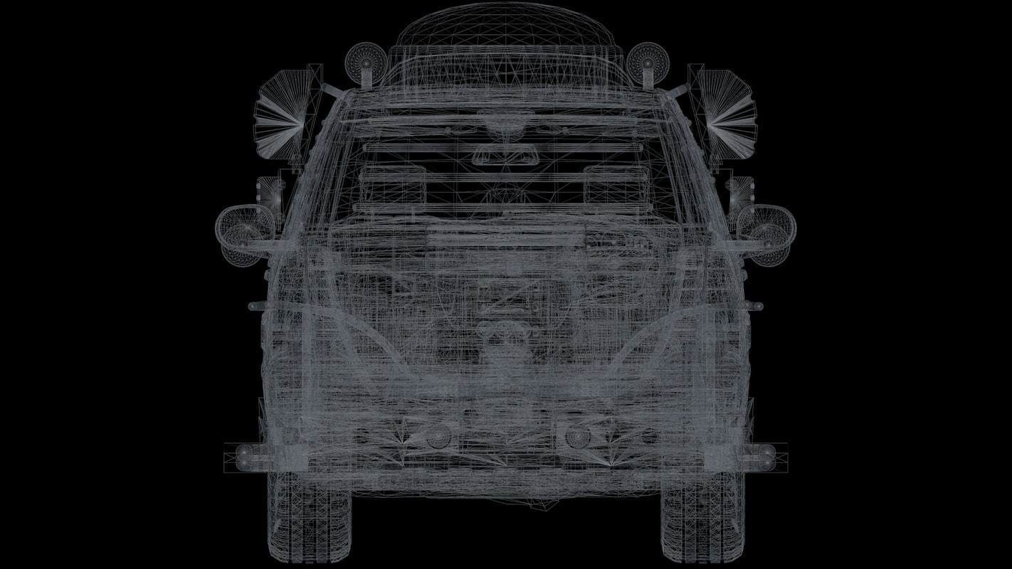 Mercedes Benz ML 430 JP The Lost World Version 3D model_3