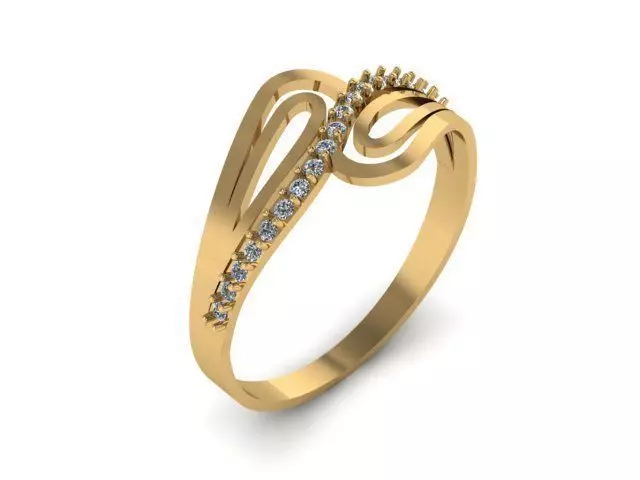 Ring T01281 3D print model_0