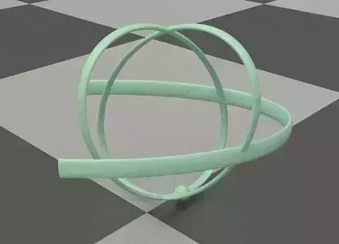 The atomic nucleus Free 3D print model