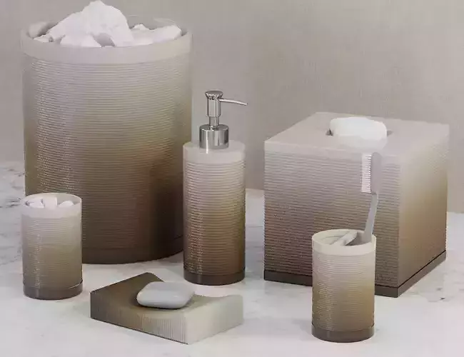 Reid Ombre Bath Accessories by Veratex