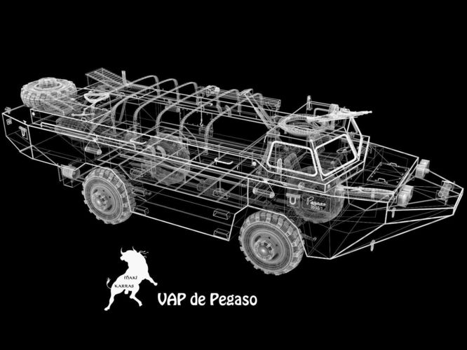 Pegaso 35501 VAP 3D Model MAX OBJ