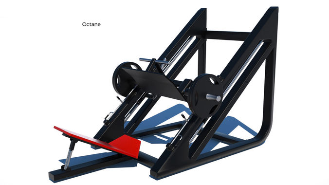 Leg Press Machine - Octane and Mental ray 3D model