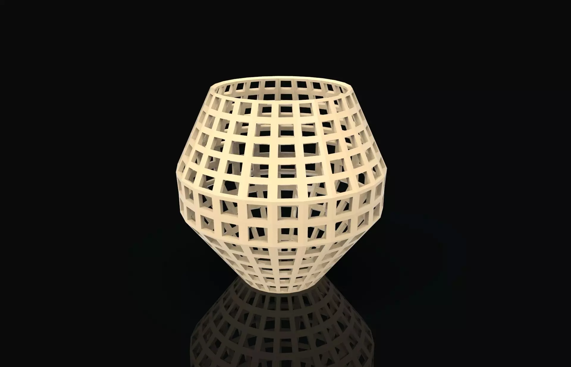 Artistic Lamp B Free 3D print model