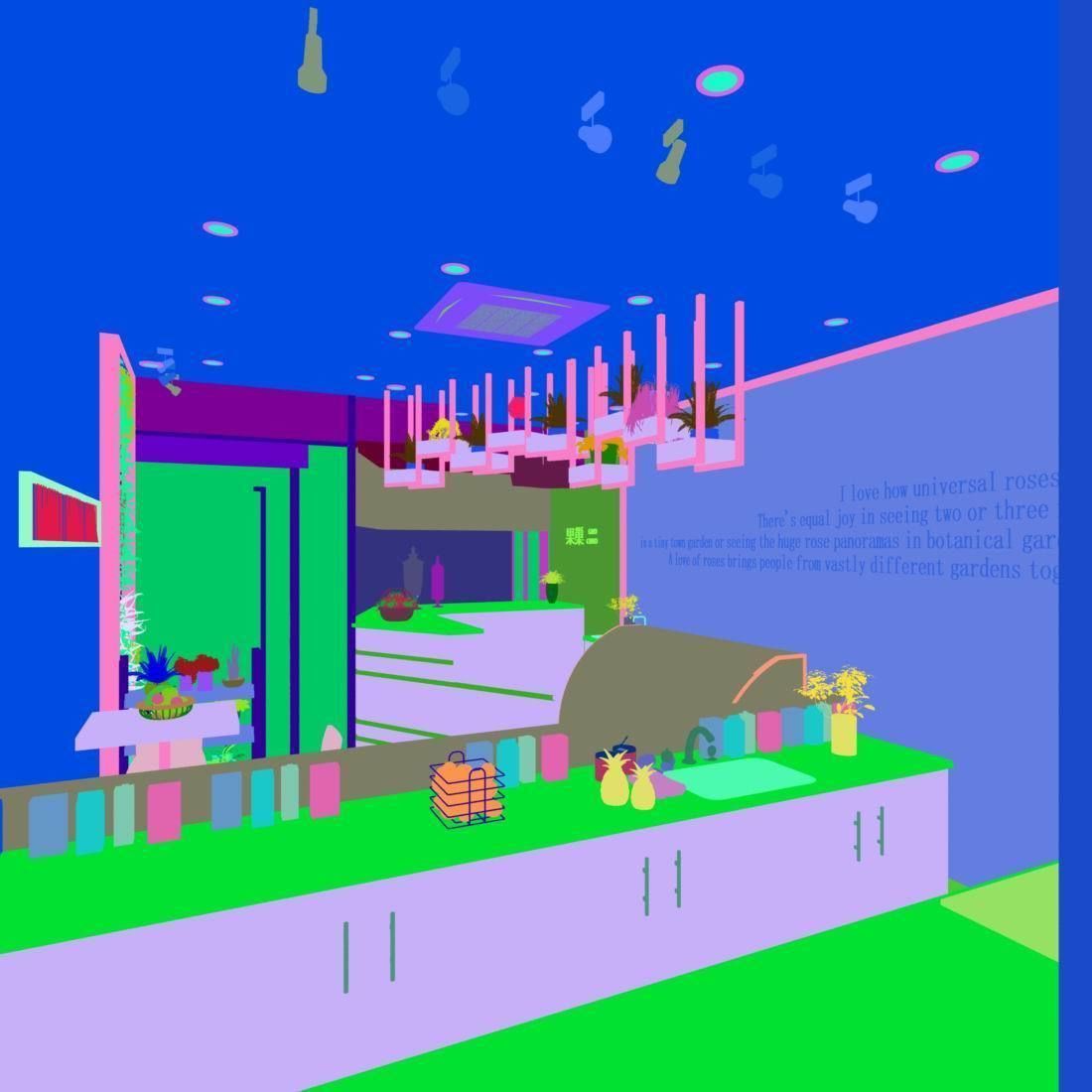 Shop - Refreshments - Coffee Shop 01 3D model_4