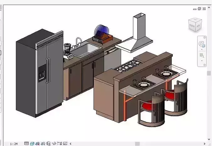 compact kitchen