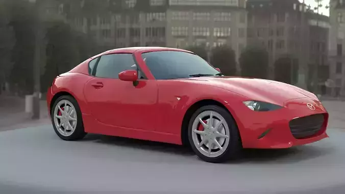 Mazda mx 5 hardtop unity 3d cycles ready