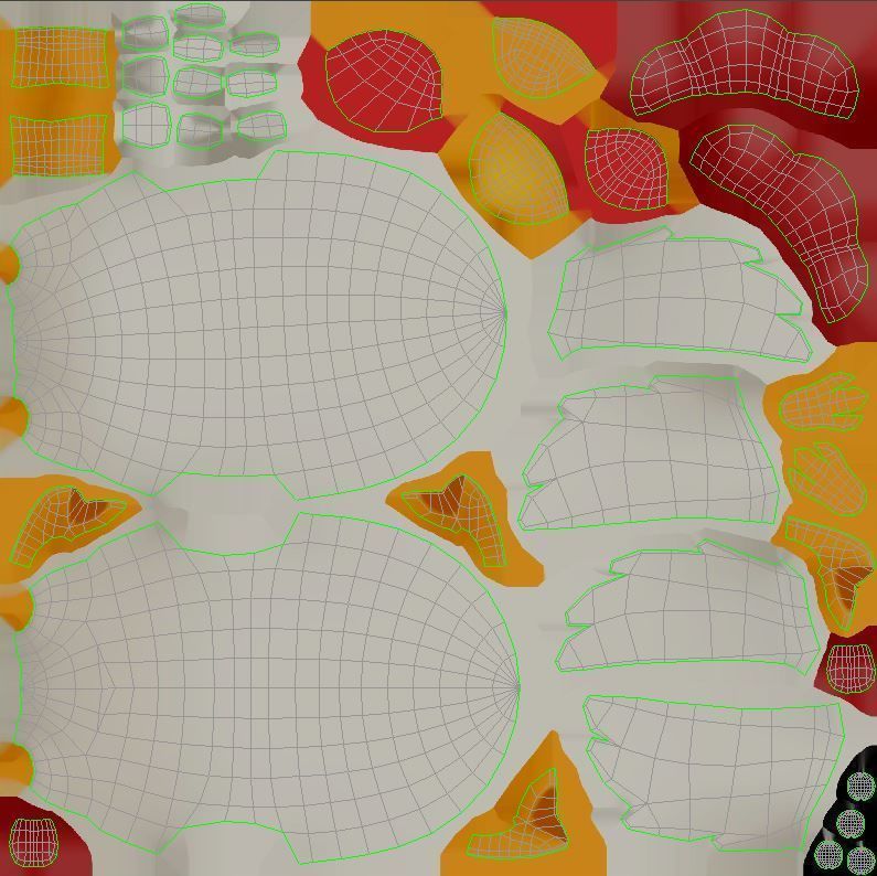 Rigged Chicken Character 3D model_16