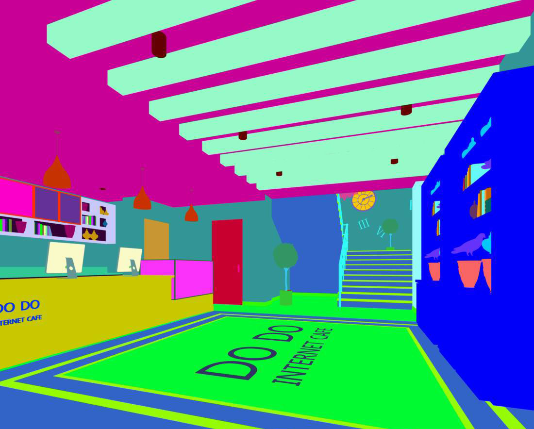 Business Restaurant - Coffee - Banquet  06 3D model_4