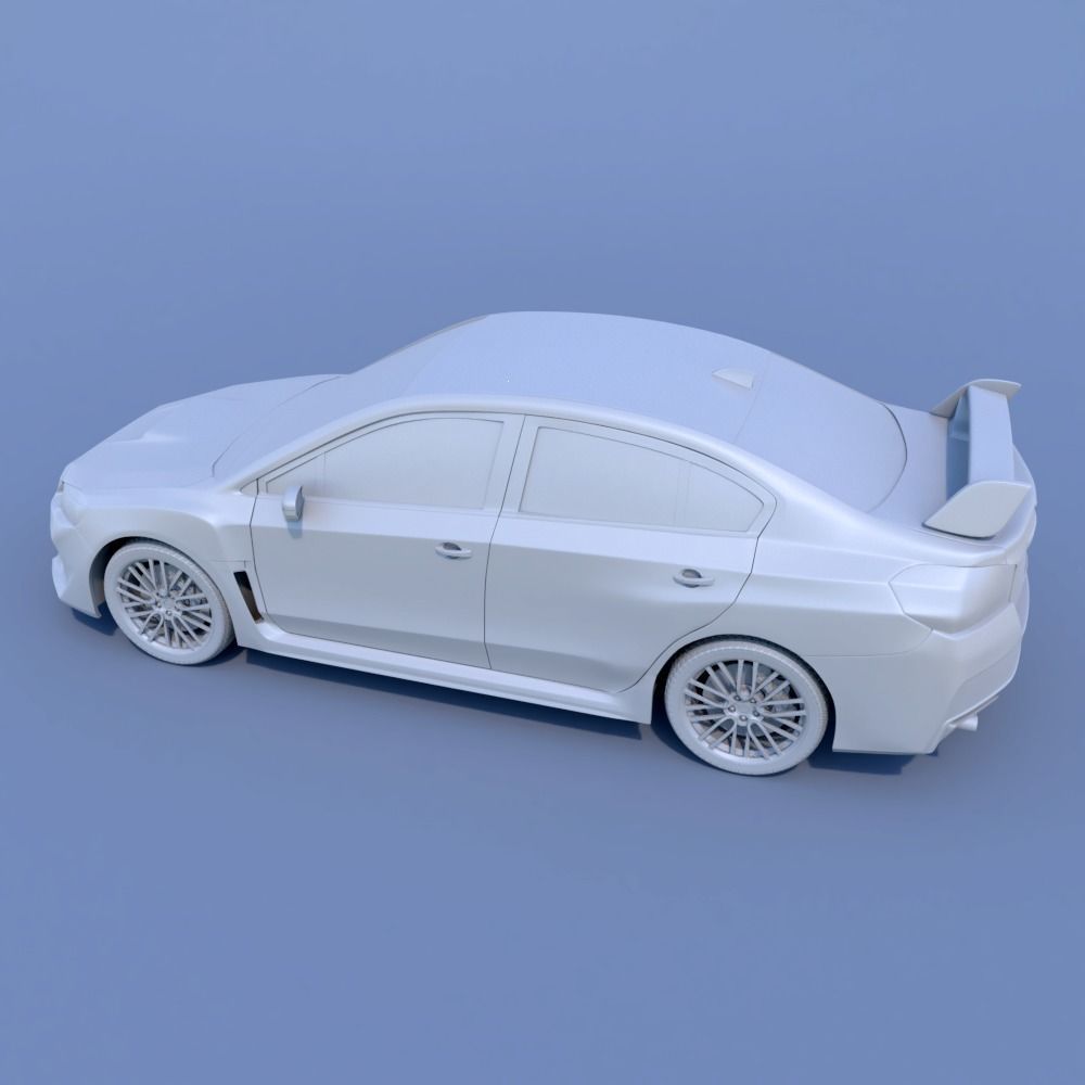 Subaru WRX STI 3D model_6