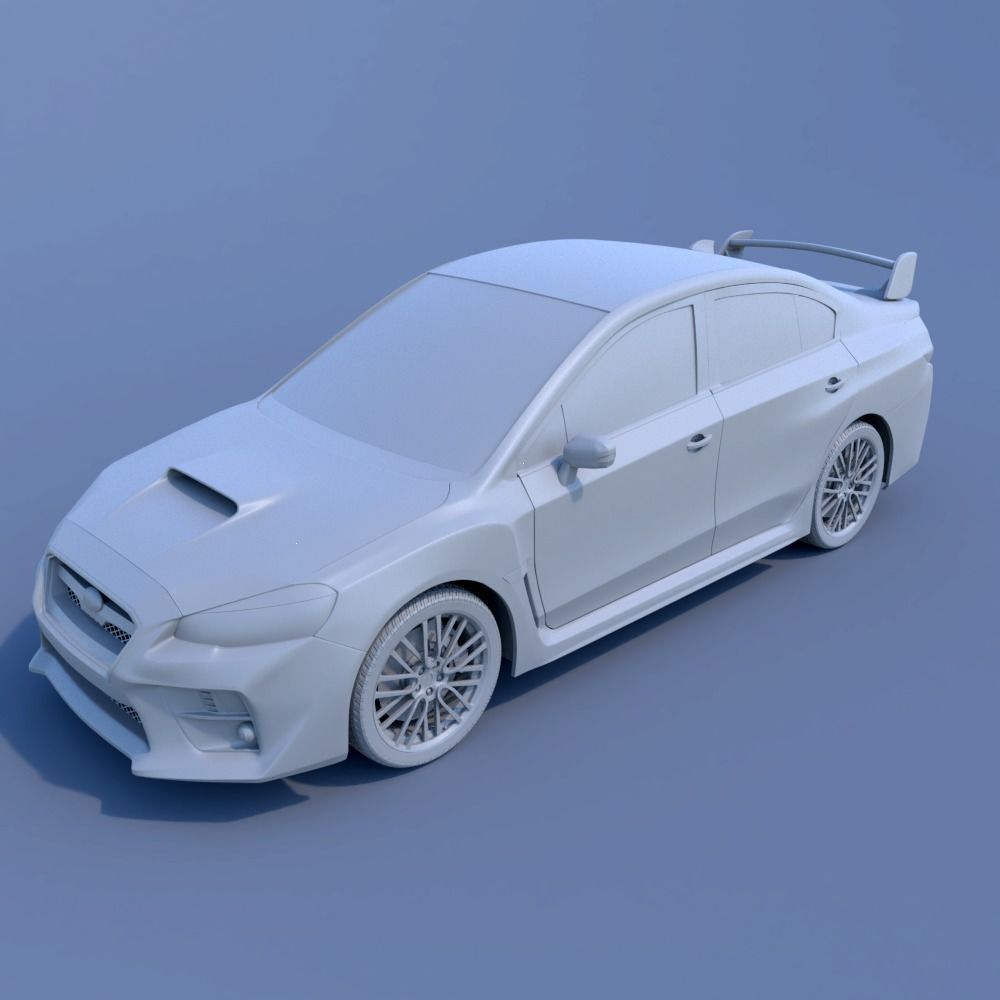 Subaru WRX STI 3D model_8