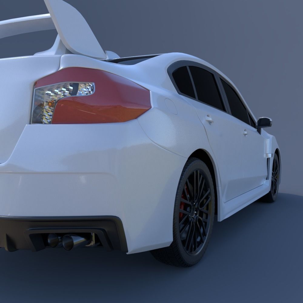 Subaru WRX STI 3D model_5