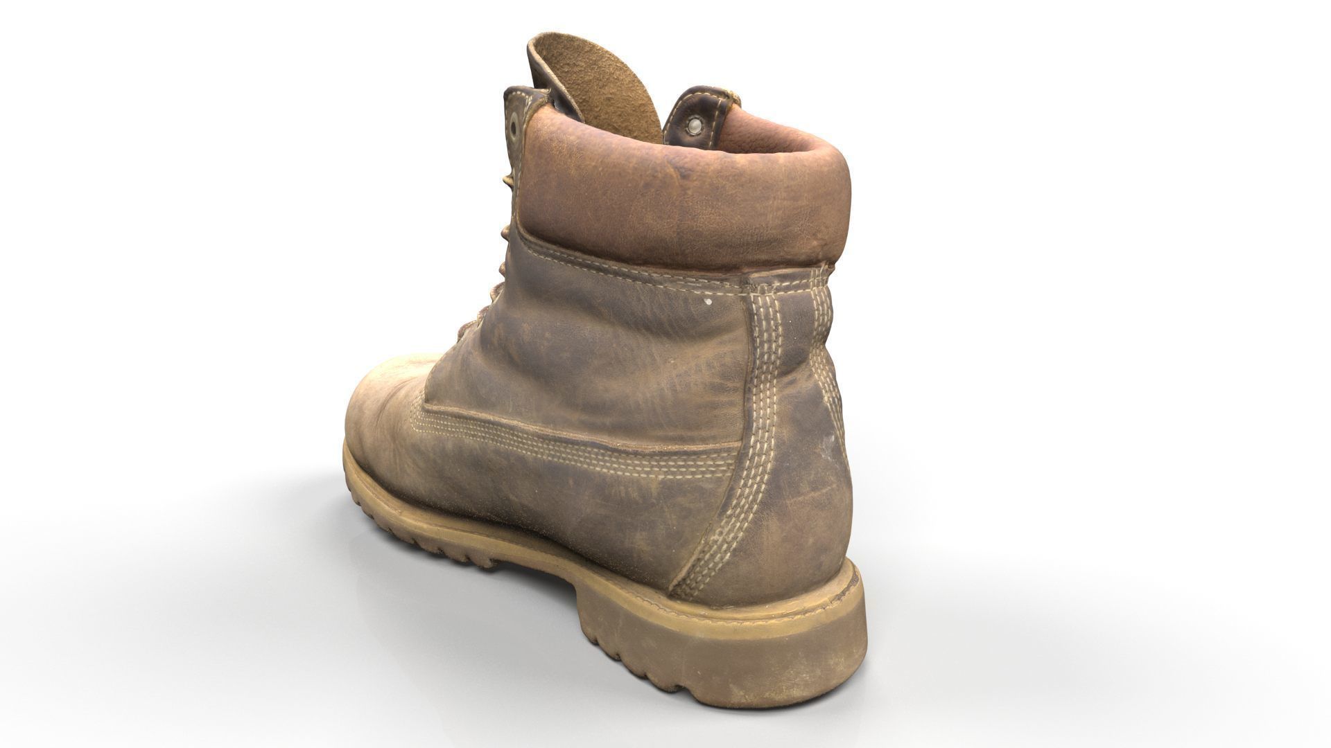 Timberland boots scan 3D model_6