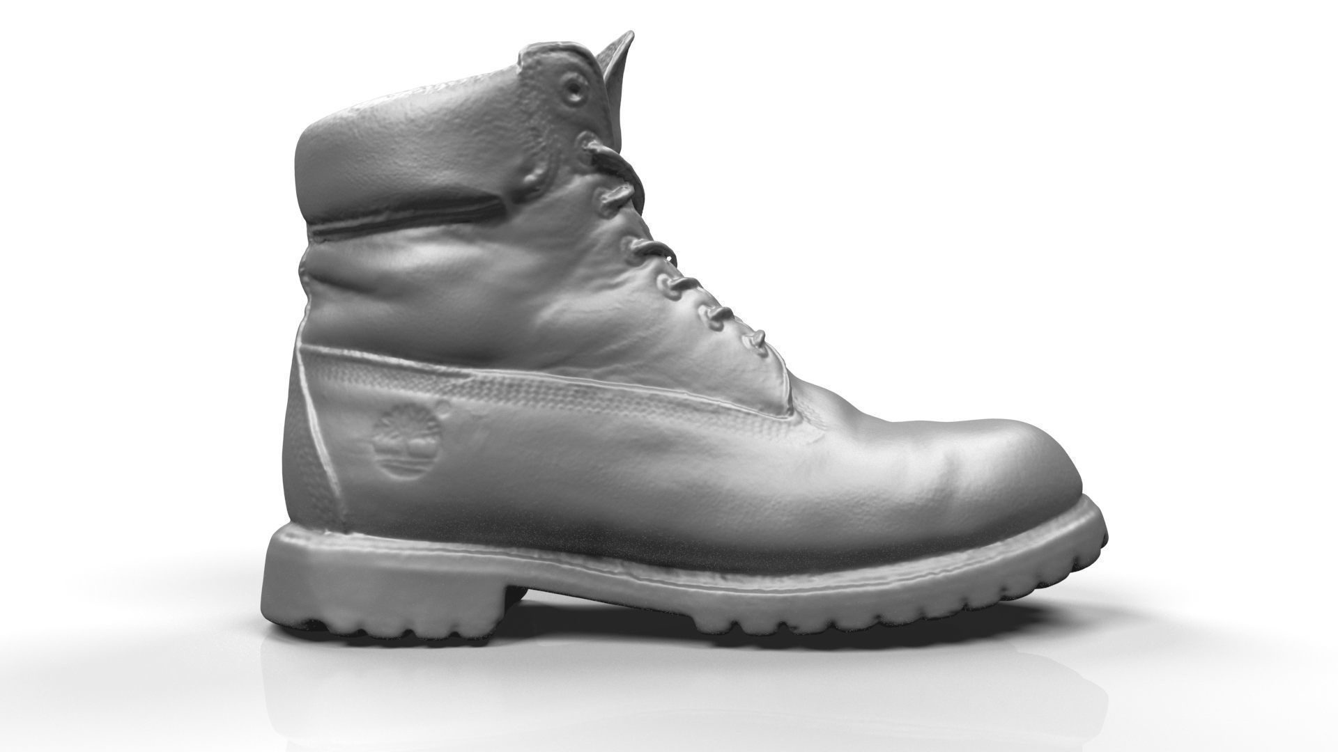 Timberland boots scan 3D model_3