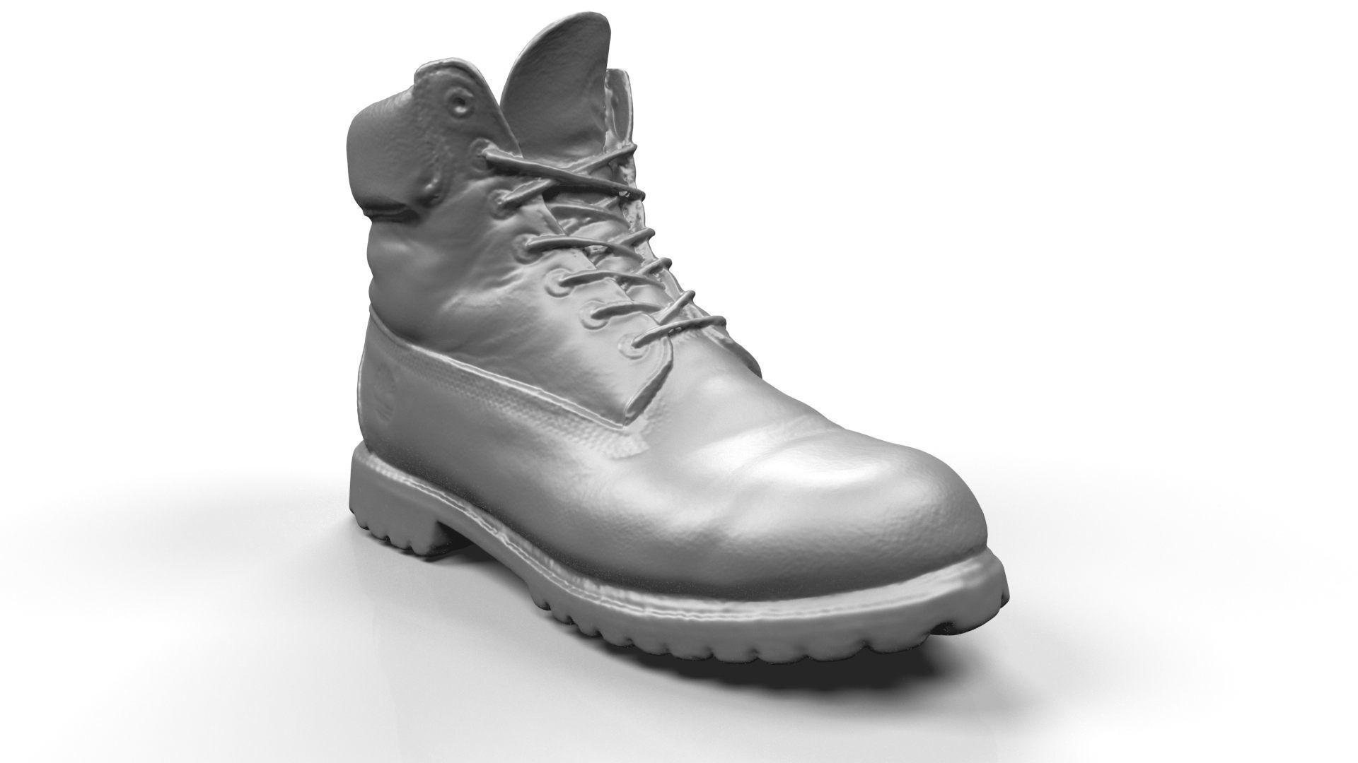 Timberland boots scan 3D model_1