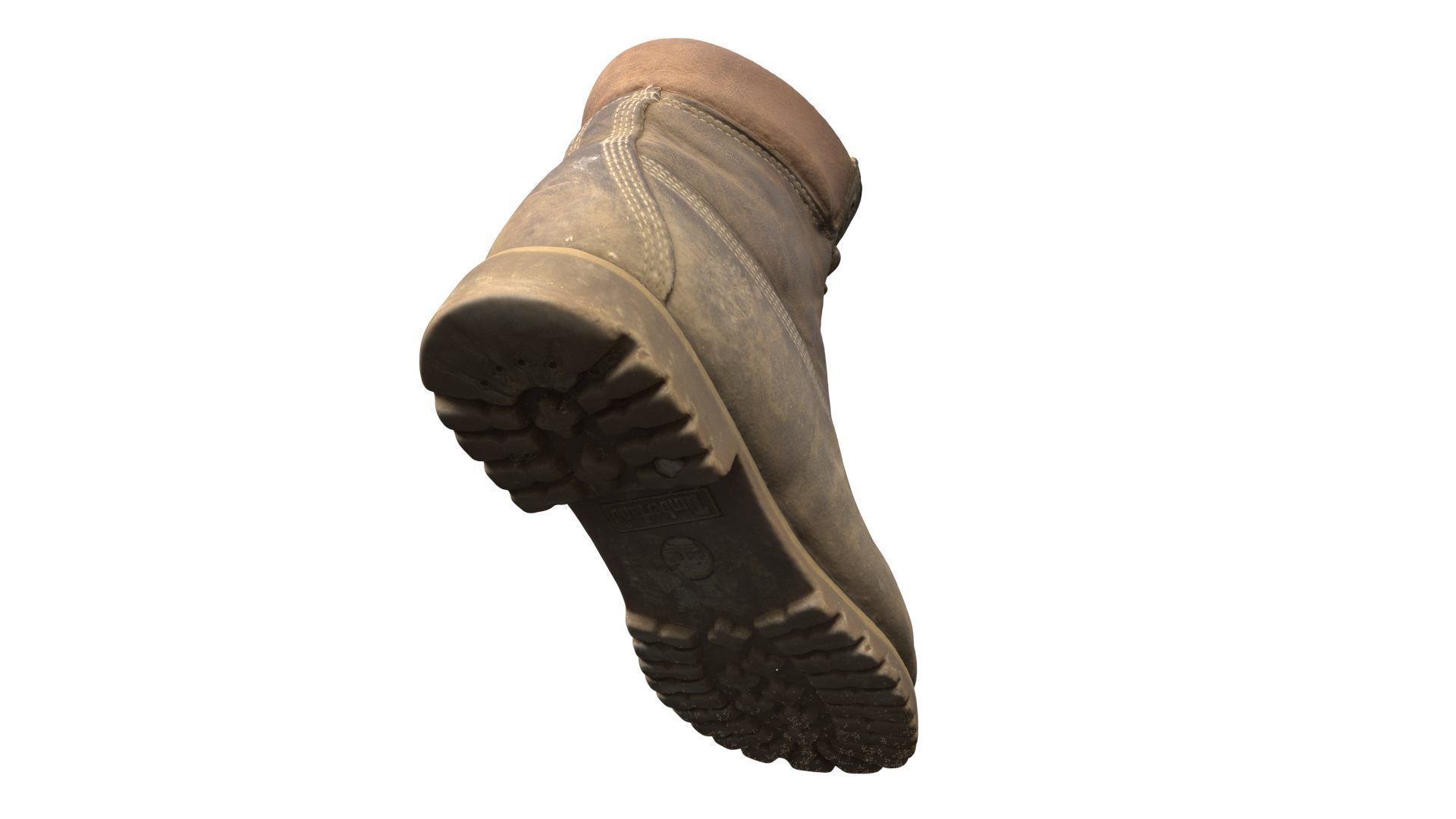 Timberland boots scan 3D model_10