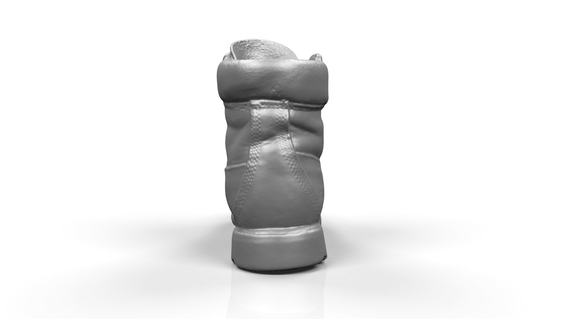 Timberland boots scan 3D model_5