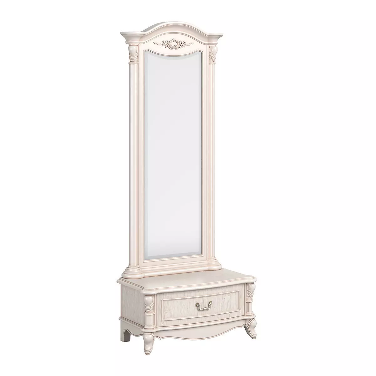 2516700 230 Carpenter Long mirror with drawer 847x450x2050 3D model_0