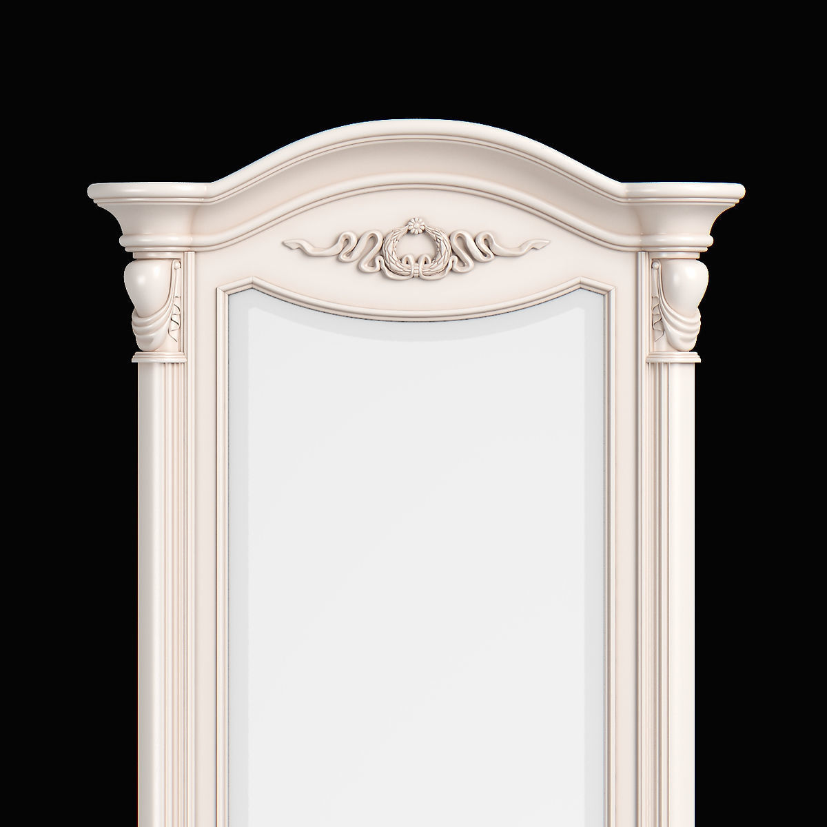 2516700 230 Carpenter Long mirror with drawer 847x450x2050 3D model_3