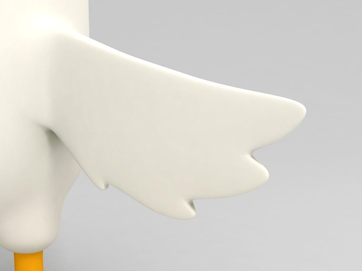 Duck Character 3D model_6