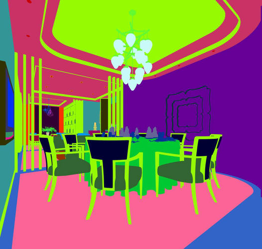 Business Restaurant - Coffee - Banquet  28 3D model 6