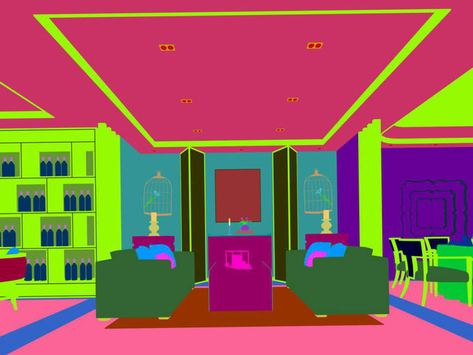 Business Restaurant - Coffee - Banquet  28 3D model 4